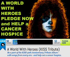 World with Heroes PledgeMusic Campaign