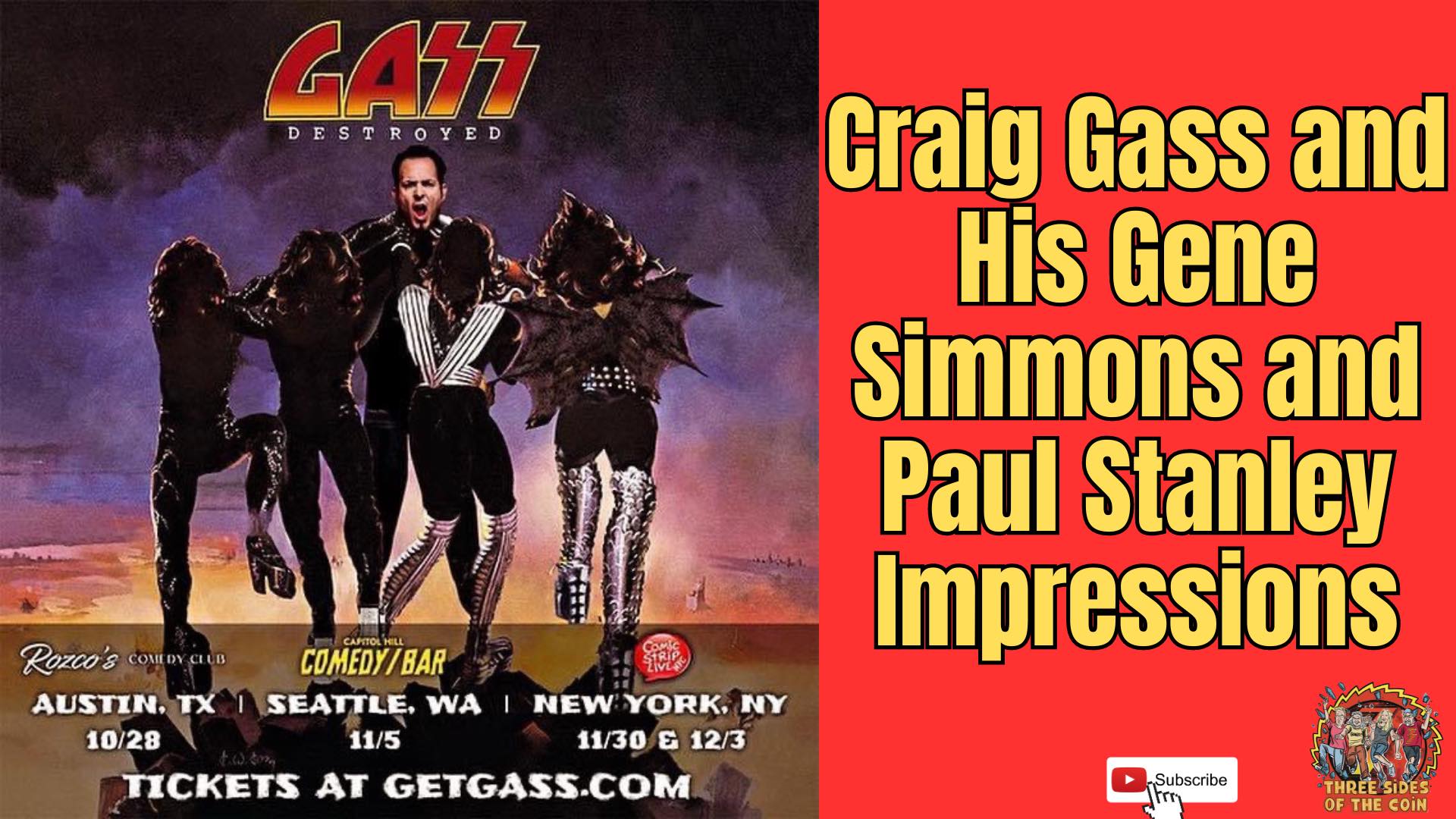 Craig Gass and His Gene Simmons and Paul Stanley Impressions | Three ...